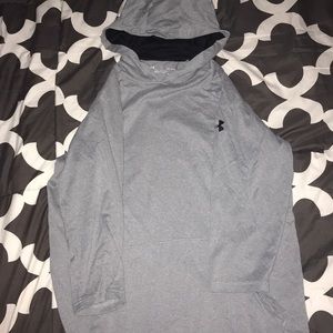 Loose half sleeve under armour shirt hoodie